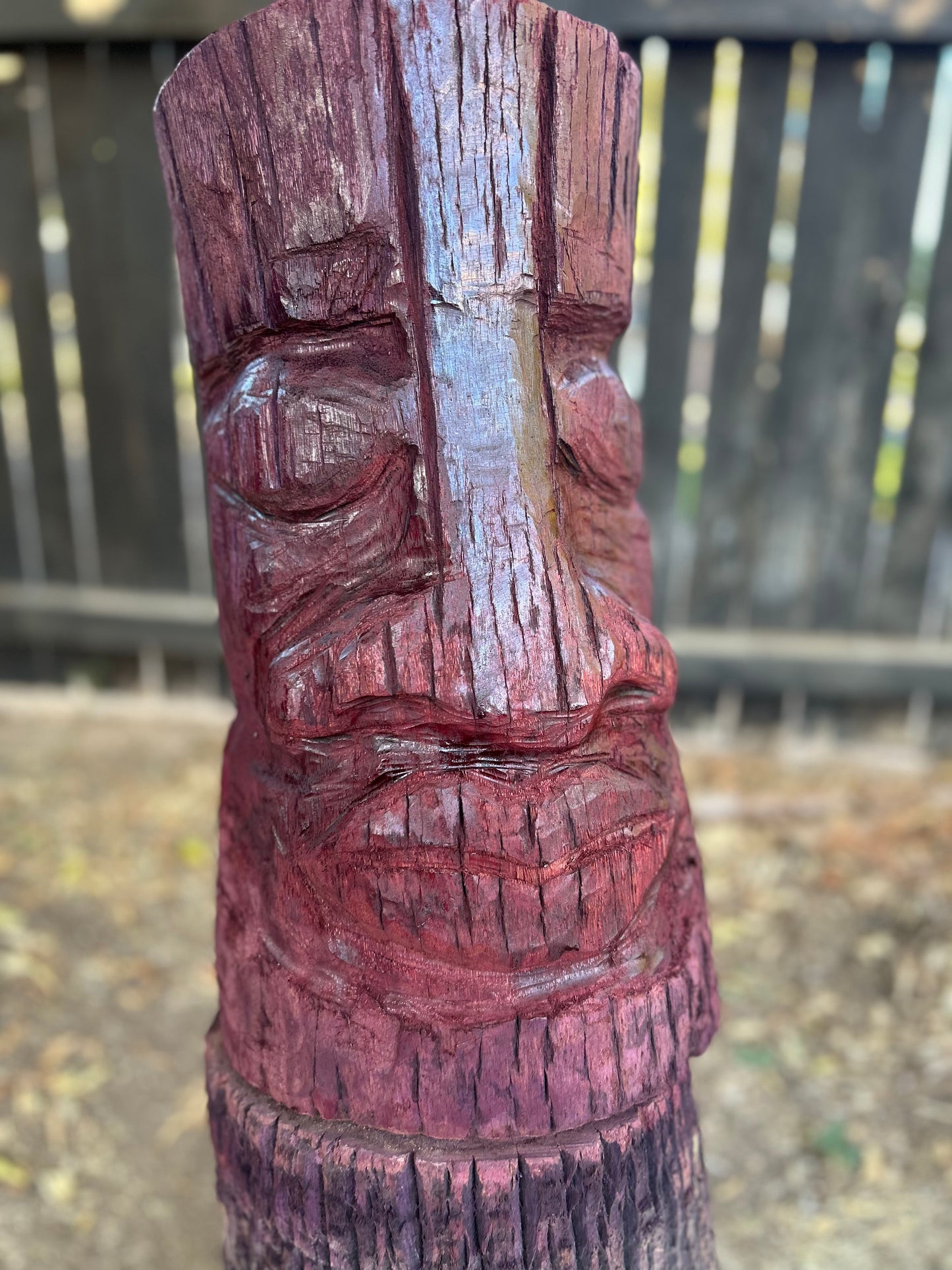 Sculpture - Root Guardian Tiki Statue by Baron Gordon