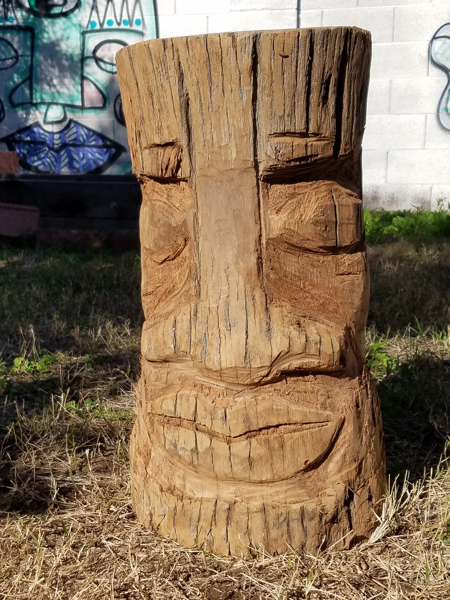 Sculpture - Guardian Tiki Statue by Baron Gordon